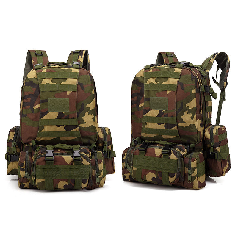 Men's Camping Combination Large Capacity Camouflage Tactics Sports Backpacks