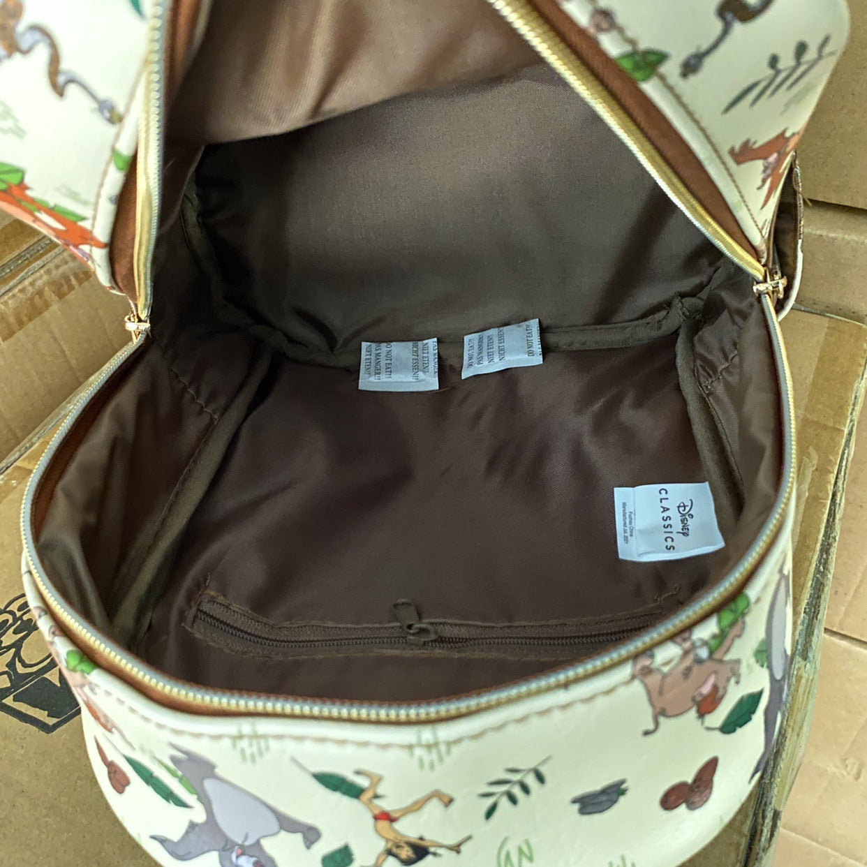 Women's & Men's & Tail Goods Cute Cartoon Printed Waterproof Backpacks