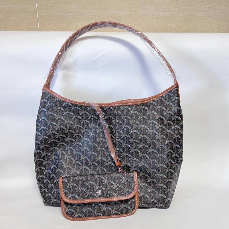 Women's Dog Teeth Underarm Shopping Tooth Hobo Shoulder Bags