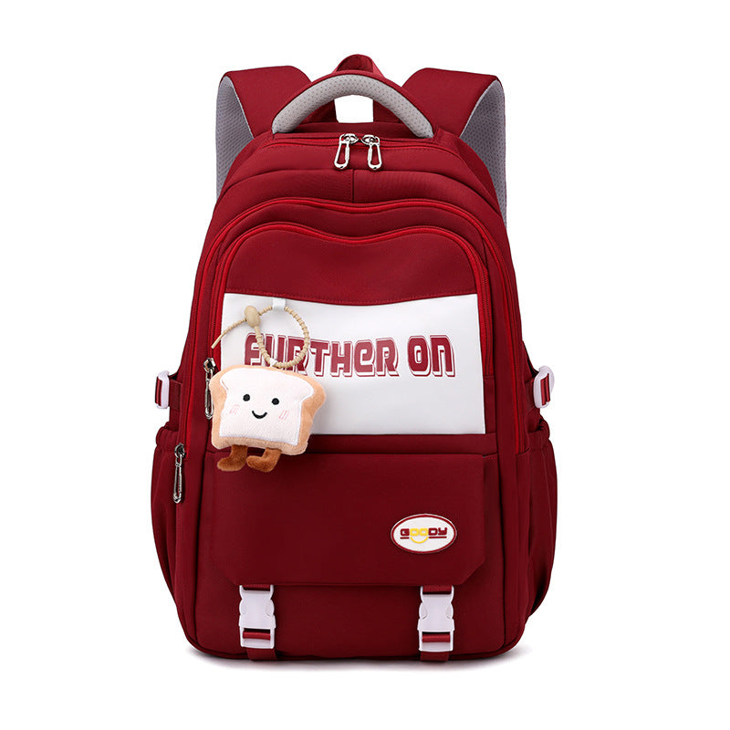 Junior High Female Waterproof Style Simple Middle School Students' Schoolbags