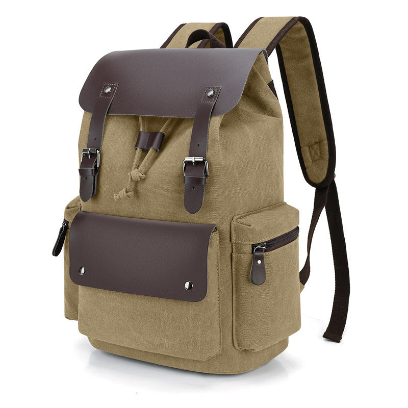 Men's Stylish Canvas Trend Large Capacity Backpacks