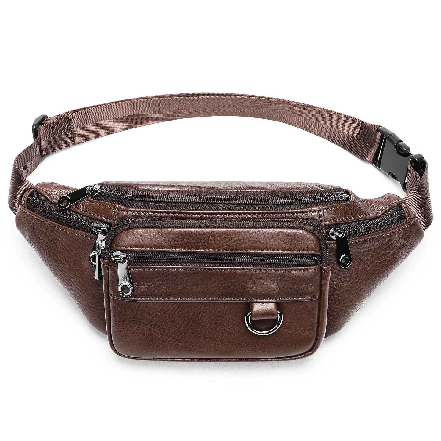 Men's Genuine Leather Mobile Business First Layer Men's Waist Packs