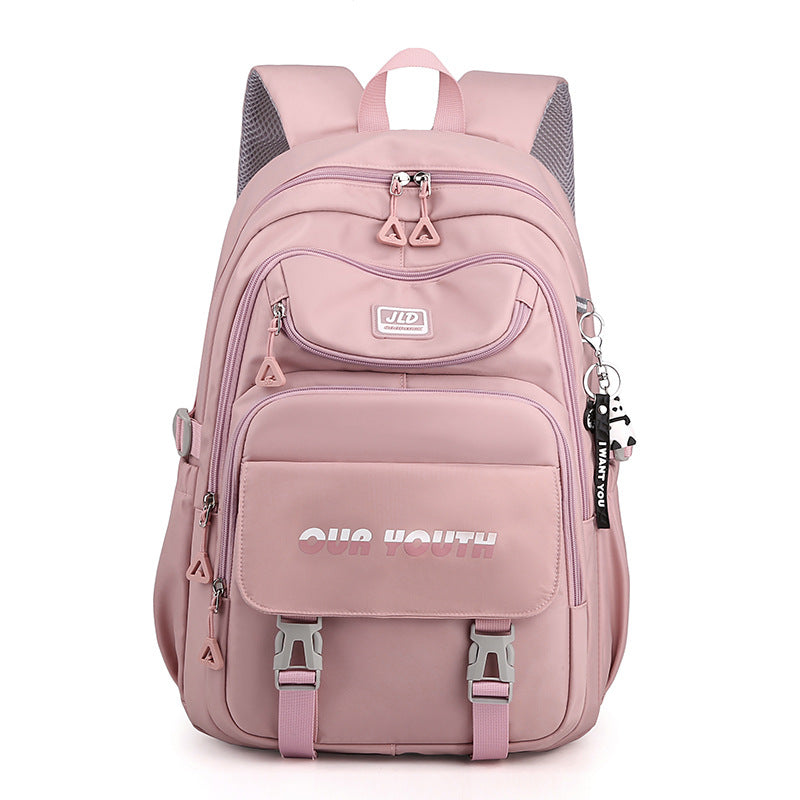 Junior High Simple Boys Lightweight Medium Middle School Students' Schoolbags