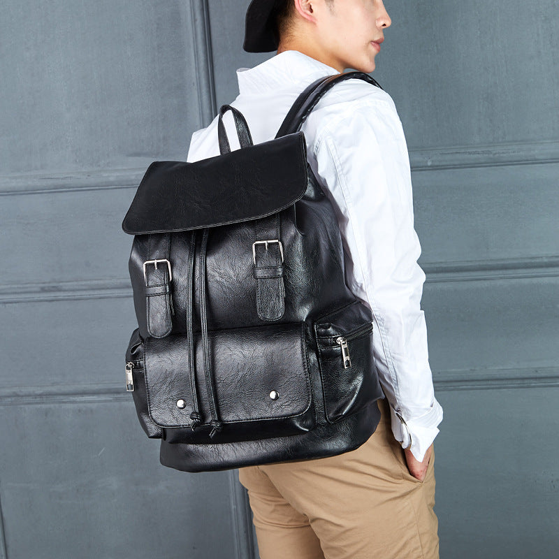 Men's Slouchy Comfortable Leisure Business Commute Middle School Students' Schoolbags