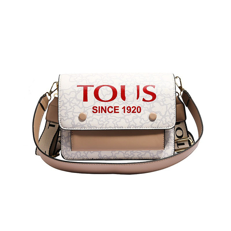 Women's Fashion Printed Summer Word Niche Mother Shoulder Bags