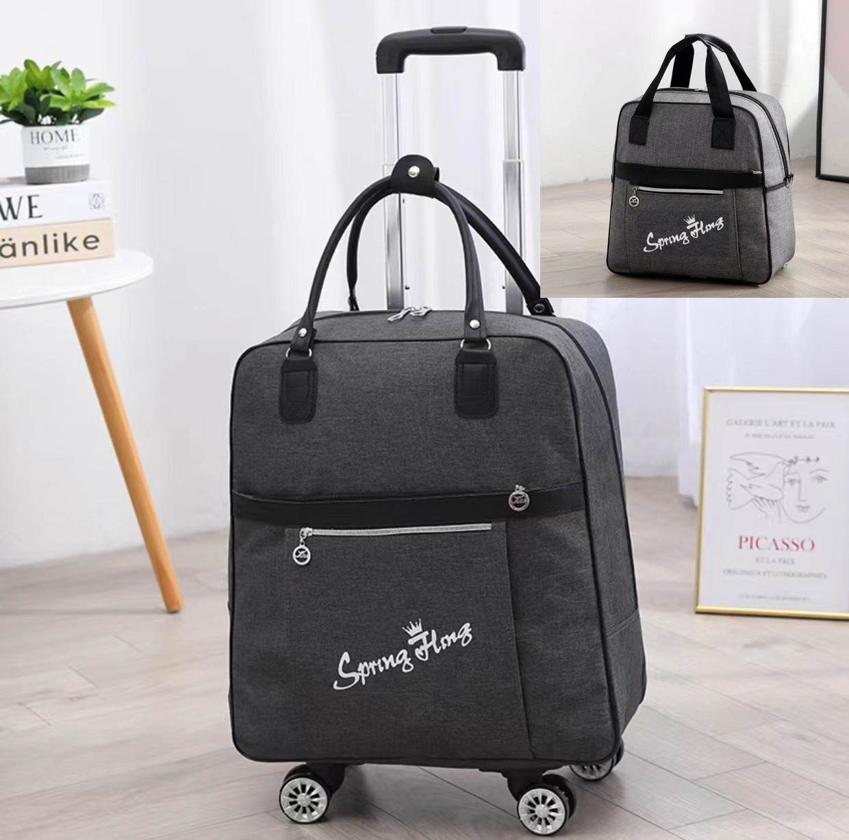 Fashion Lightweight Large Capacity Short Trip Travel Bags