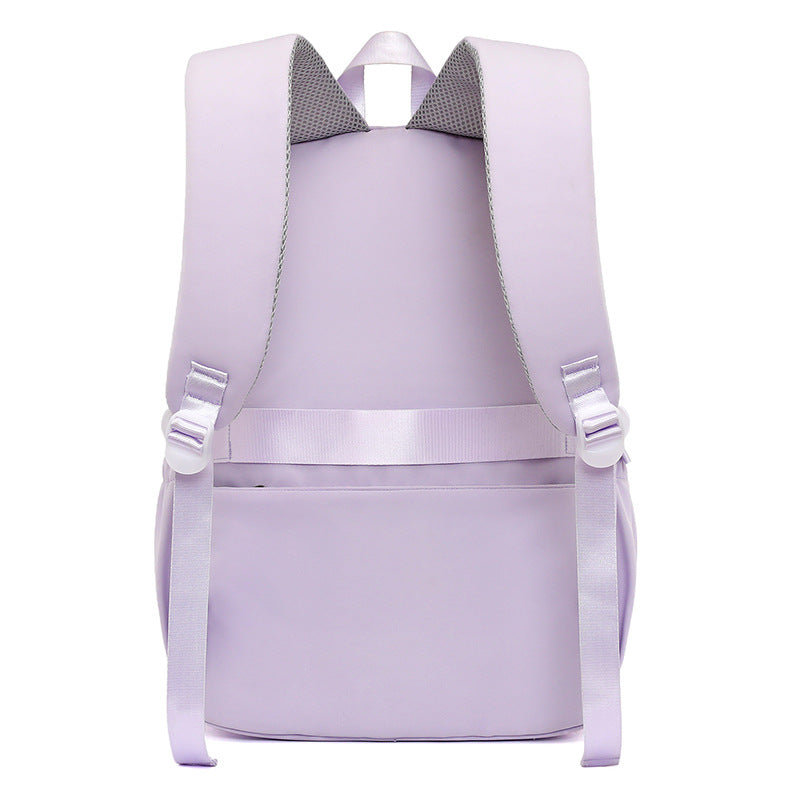 Good-looking Early High College Female Contrast Middle School Students' Schoolbags