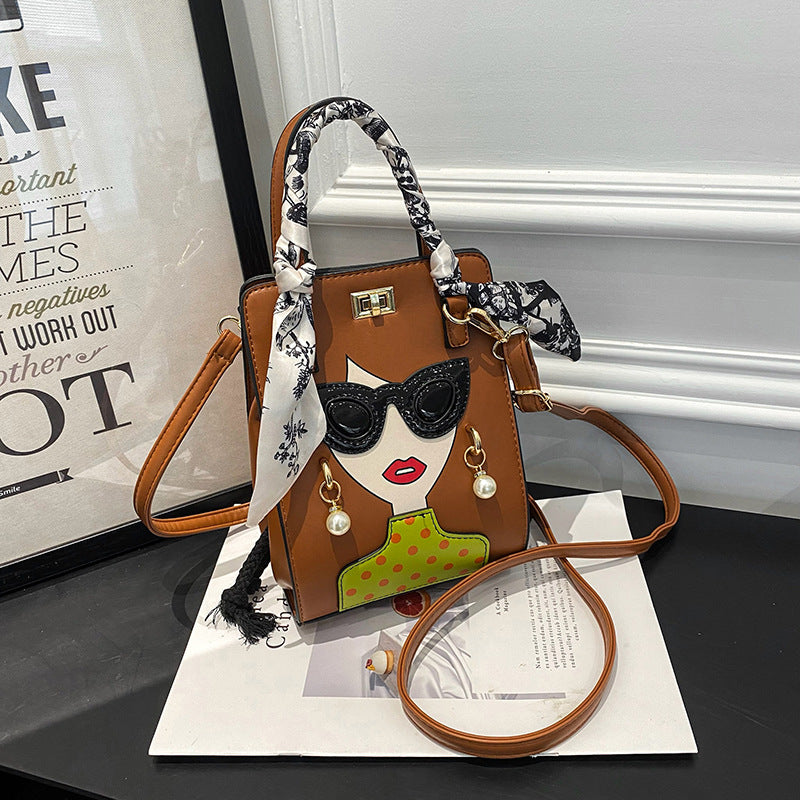 Women's Fashion Hot Style Beauty Head Handbags