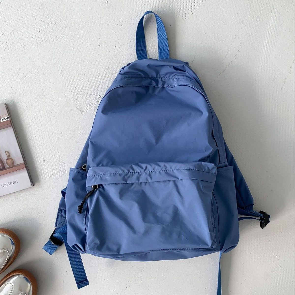 Nylon Large Capacity Trend Single College Backpacks