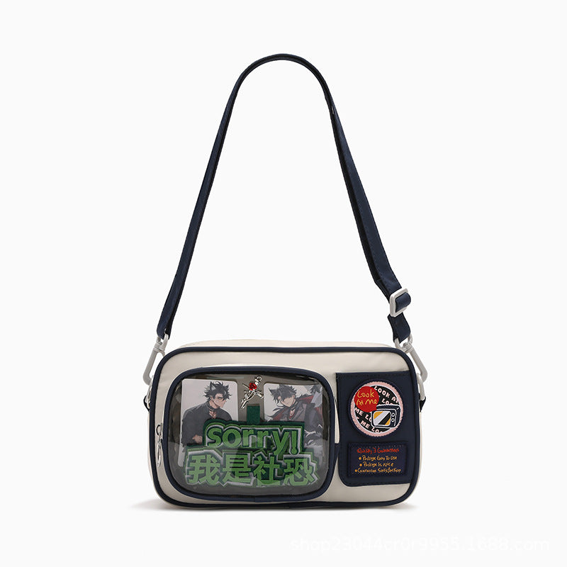 Transparent Doll Bar Daily Snack Cartoon Small Square Bags