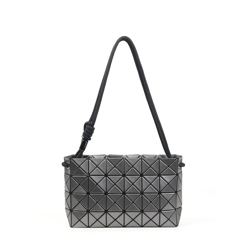 Women's Life Original Geometric Rhombus Drawstring High-grade Handbags