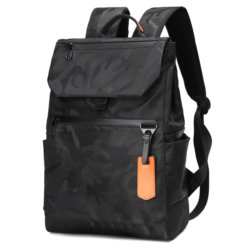 Men's Leisure Computer Simplicity Commuter Printable Backpacks