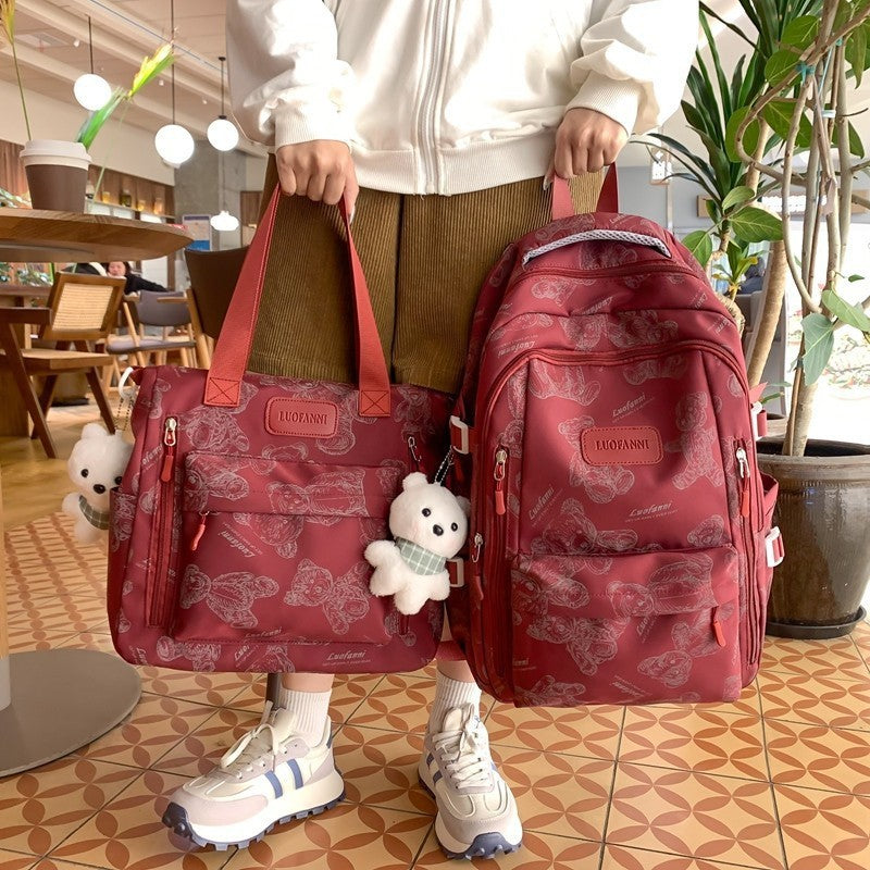 Graceful Fashion Early Spring High Versatile Backpacks