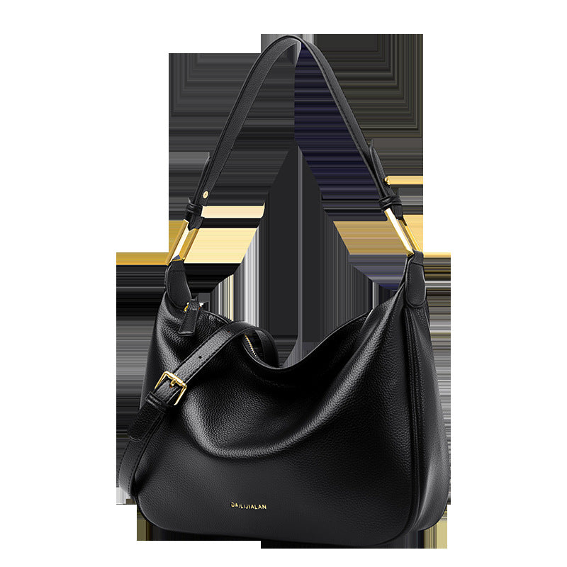 Stylish Simple Versatile Female Commuter Large Capacity Armpit Bags