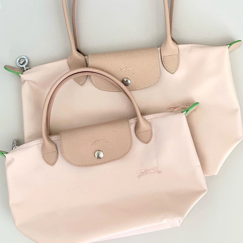 Women's French Embroidery Dumpling Folding Large Capacity Dragon Handbags