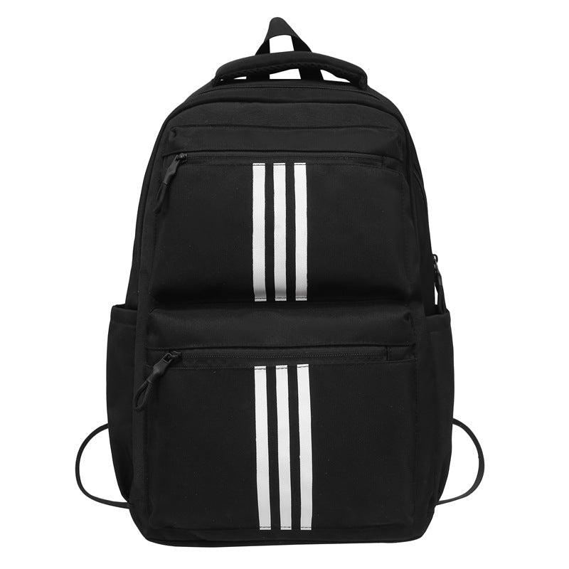 Women's & Men's Large Capacity Good-looking Leisure Korean Style Middle School Students' Schoolbags