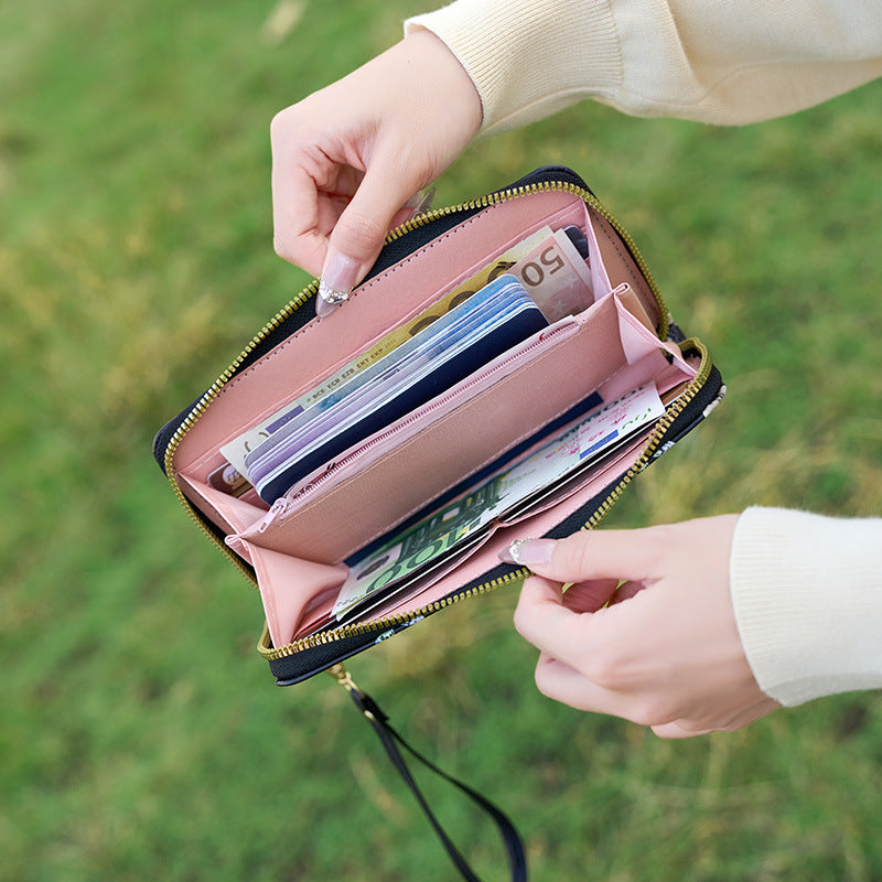 Women's Autumn Korean Style Long Sweet Butterfly Ladies Wallet