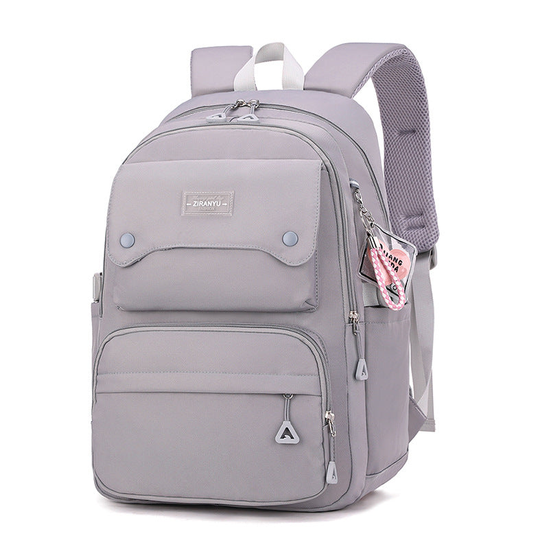 High Female Large Capacity Primary Grade To Printable Elementary School Students' Schoolbags