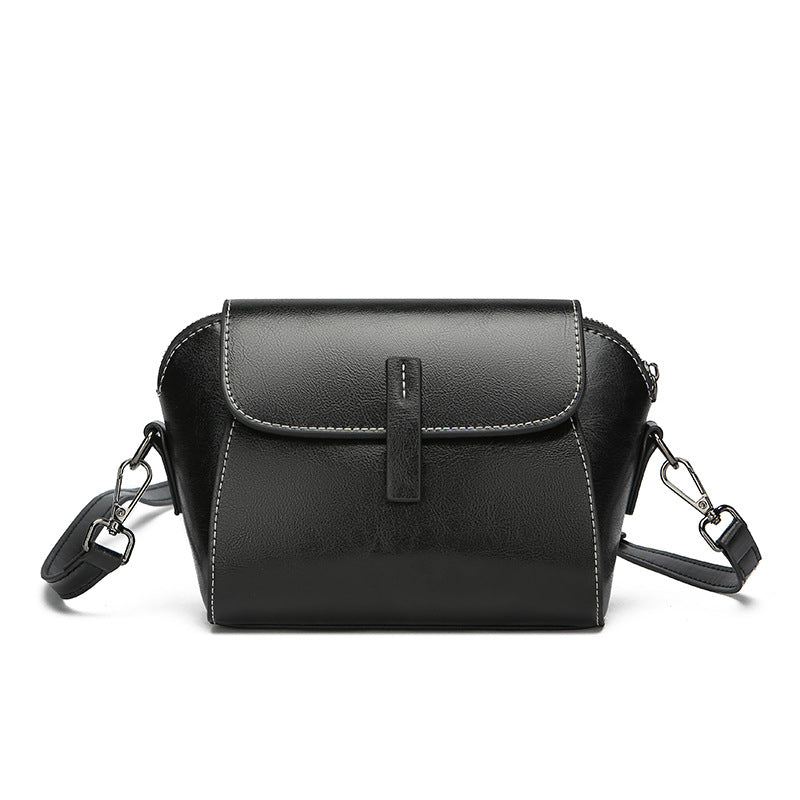 Women's Genuine Leather Shell Female Retro Fashion Bags