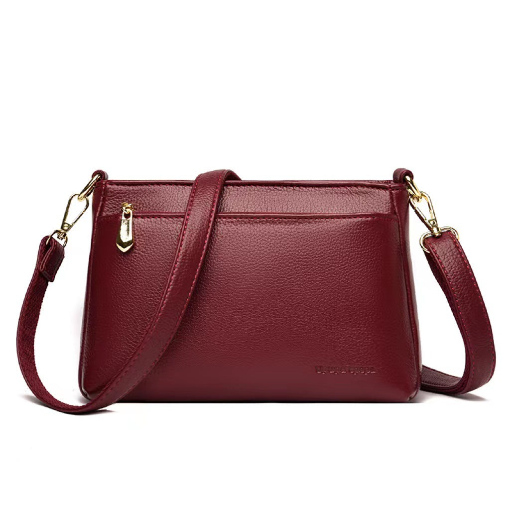 Women's Fashionable Simple Lady Mom Solid Color Bags