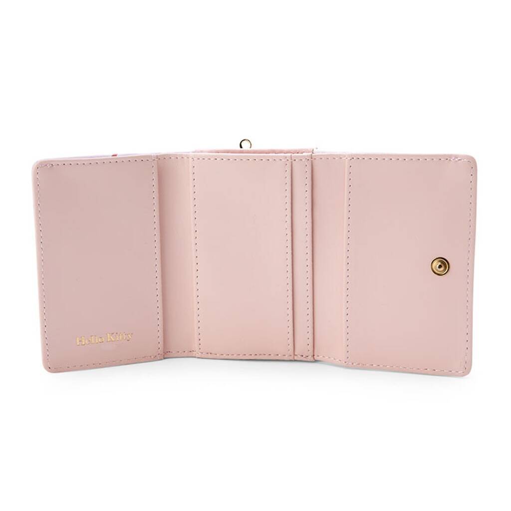 Short 2 Fold Cat Shape Zipper Ladies Wallet