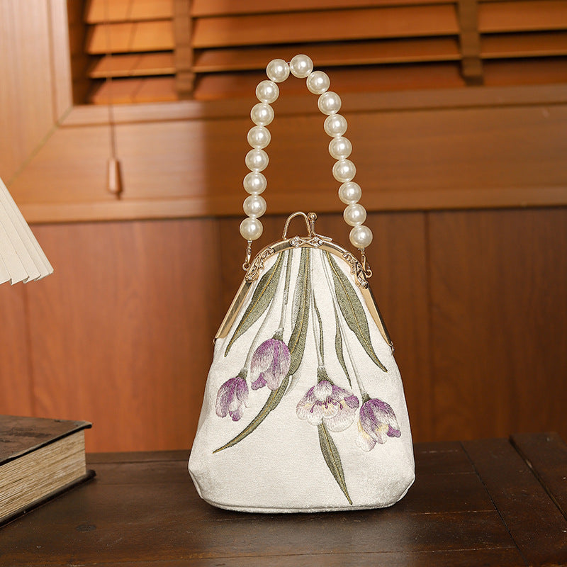 Town Embroidered Ancient Style Cheongsam Banquet Bags