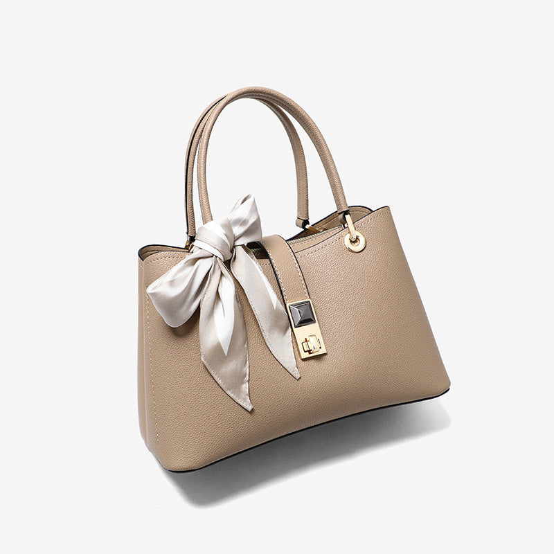 Women's Genuine Leather Elegant Female Birthday High Sense Women's Handbag