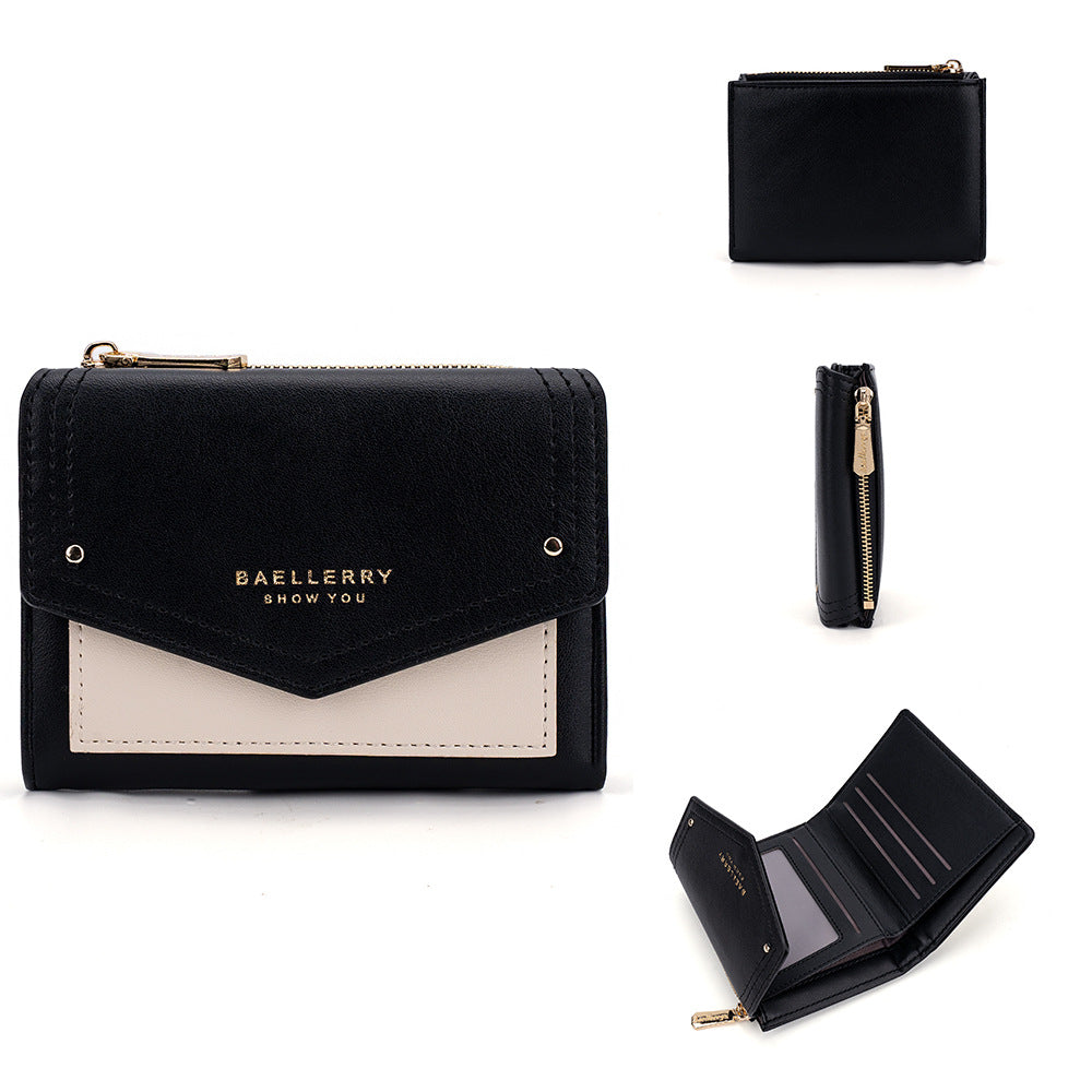 Women's Short Fashion Korean Multi Slots Ladies Wallet