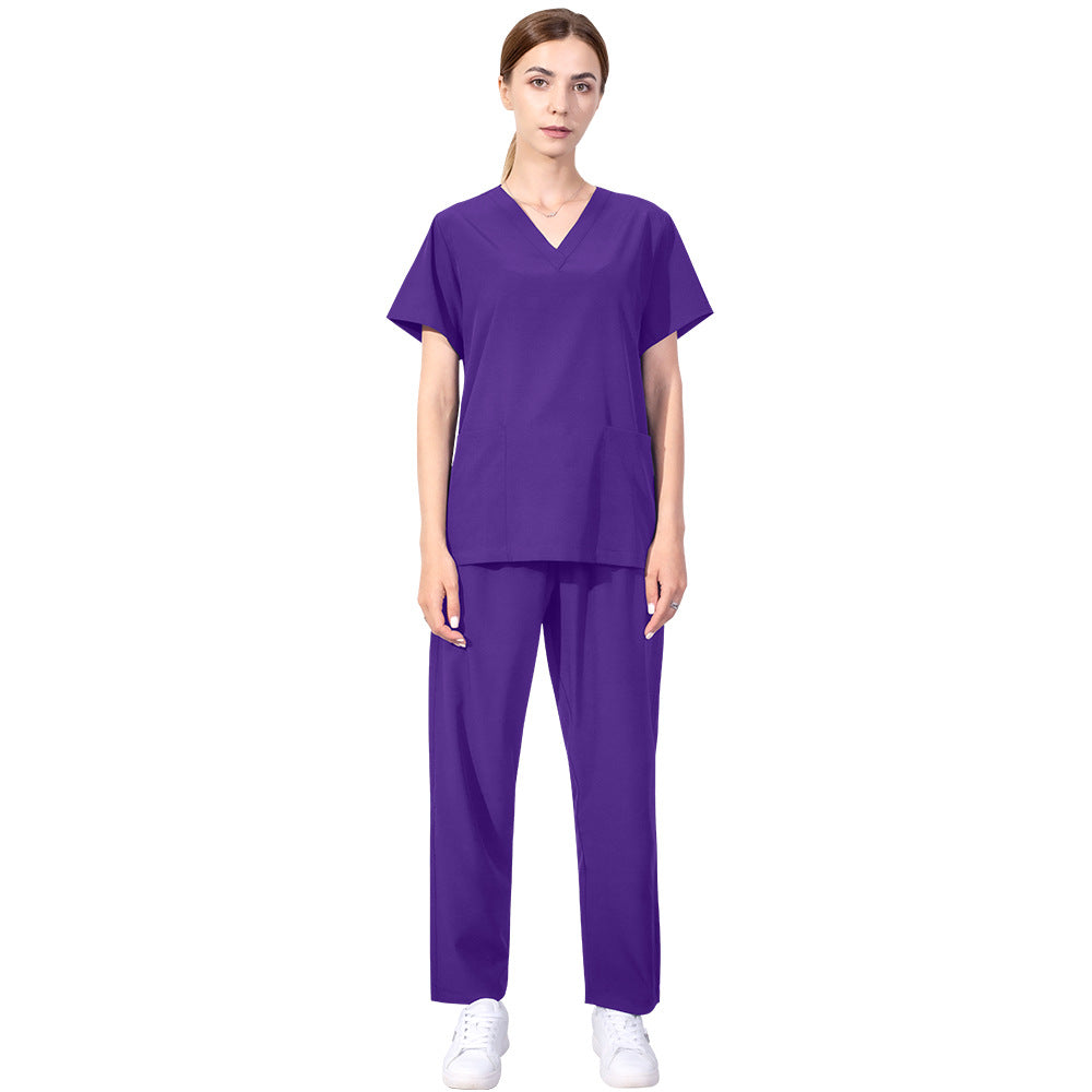 Quick Drying Fabric Elastic Stomatologist Work Uniform