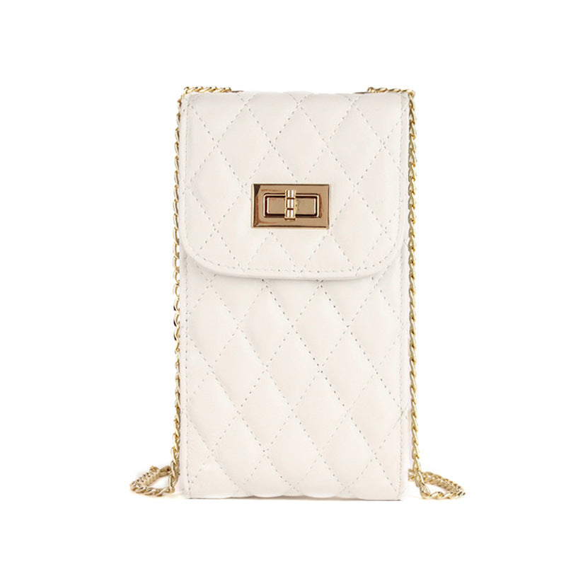 Women's Style Sheepskin Summer Large Capacity Mobile Bags