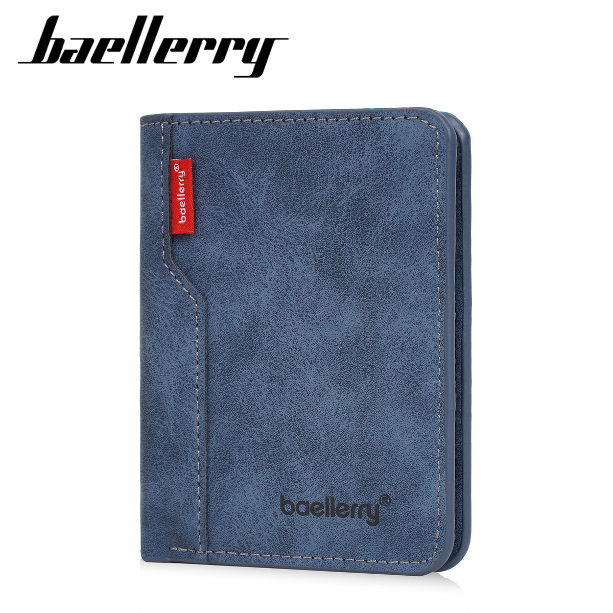 Men's High-grade Frosted Simple Vertical Certificate Card Holder