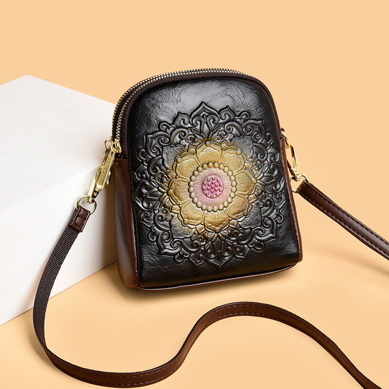 Women's Affordable Luxury Fashion Chinese Ethnic Mother Women's Shoulder Bag
