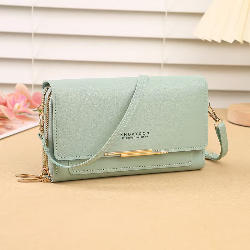 Trendy Attractive Cool Thin Mid-length Clutch Ladies Wallet