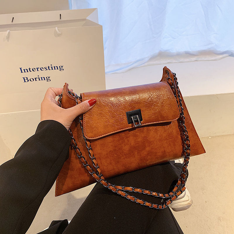Women's Fashion Simple Summer Texture Envelope Chain Women's Shoulder Bag