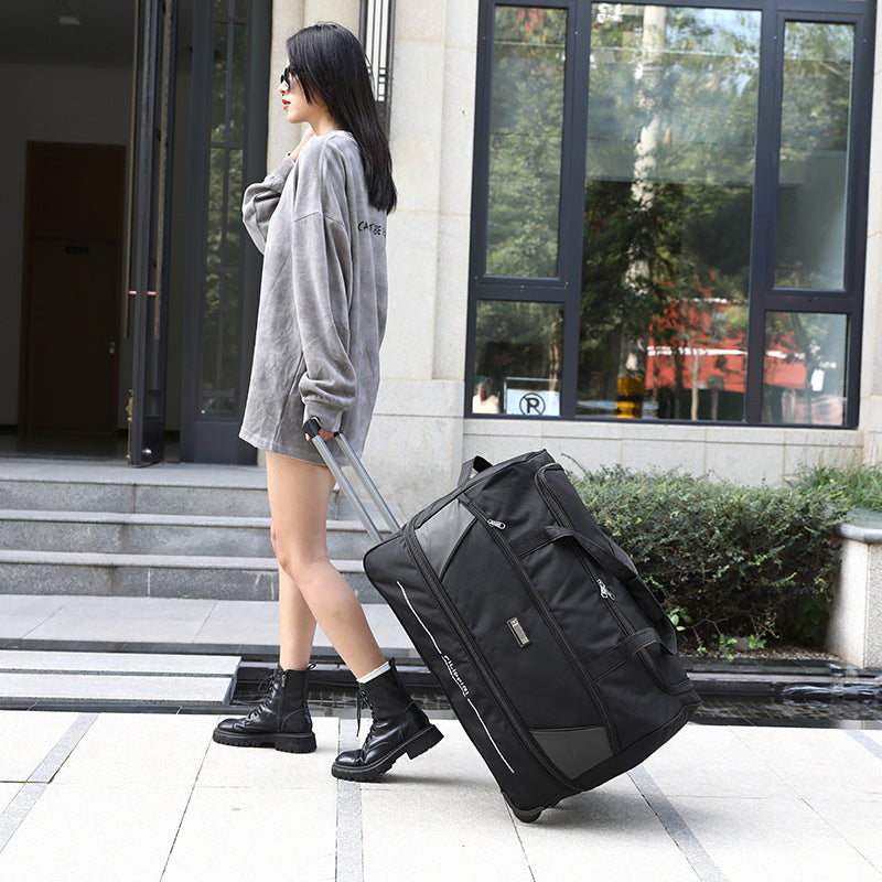 Oxford Cloth Unisex Boarding Large Capacity Travel Bags