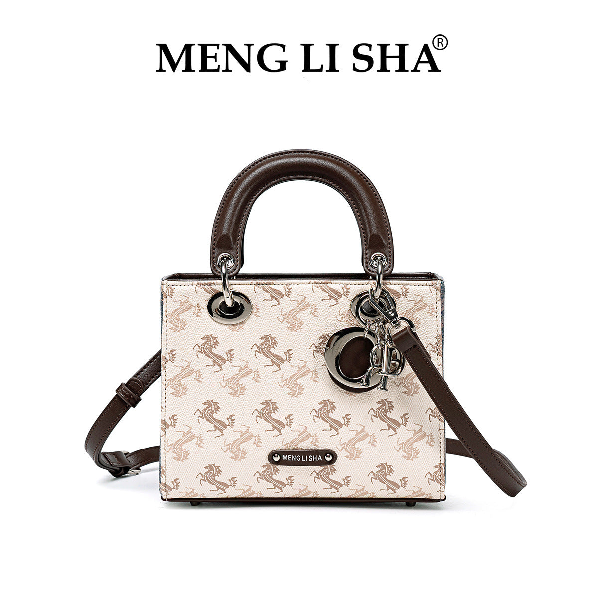 Women's Fashion Embroidery Portable Diana Large Capacity Women's Handbag