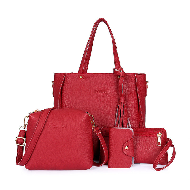 Charming Graceful Women's Korean Versatile Open Shoulder Bags