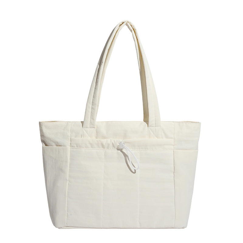Women's Down Lazy Commuter Large Capacity Solid Color Women's Shoulder Bag
