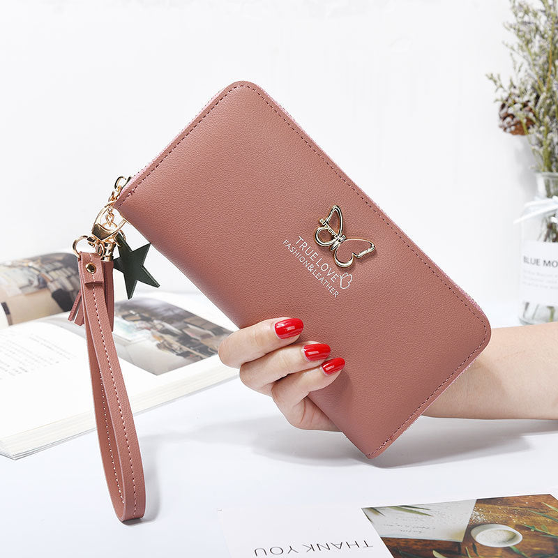 Comfortable Women's Cute Bow Fashionable Long Ladies Wallet