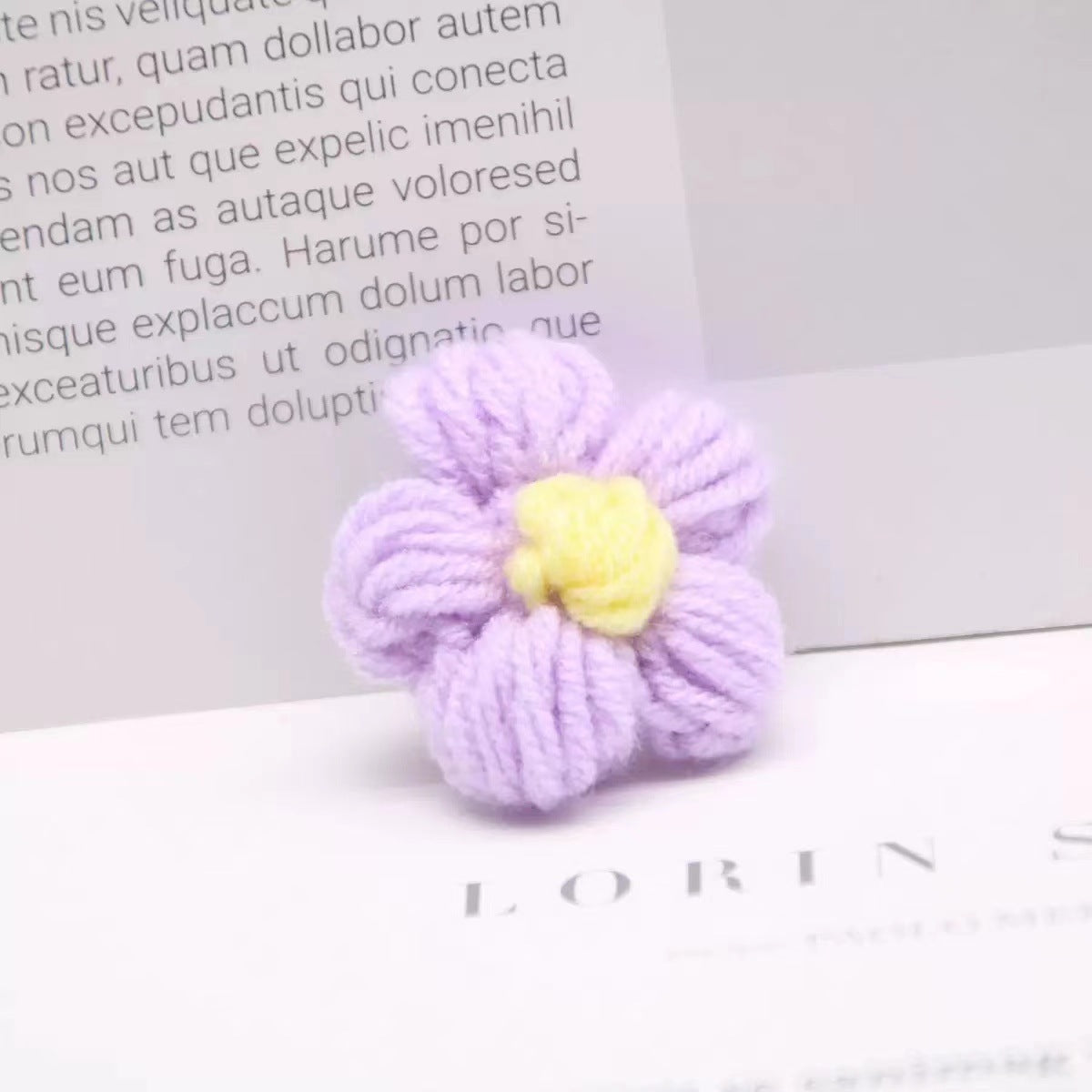 Fashion Style Knitted Hand Shopping Portable Women's Handbag