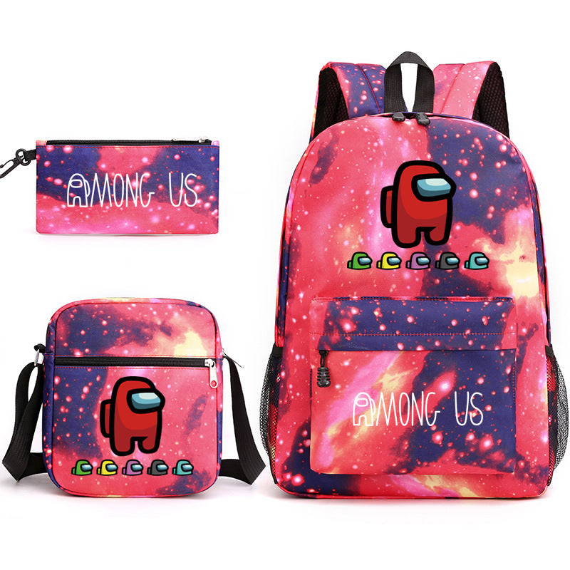 Game Among Space Werewolf Killing Pencil Backpacks