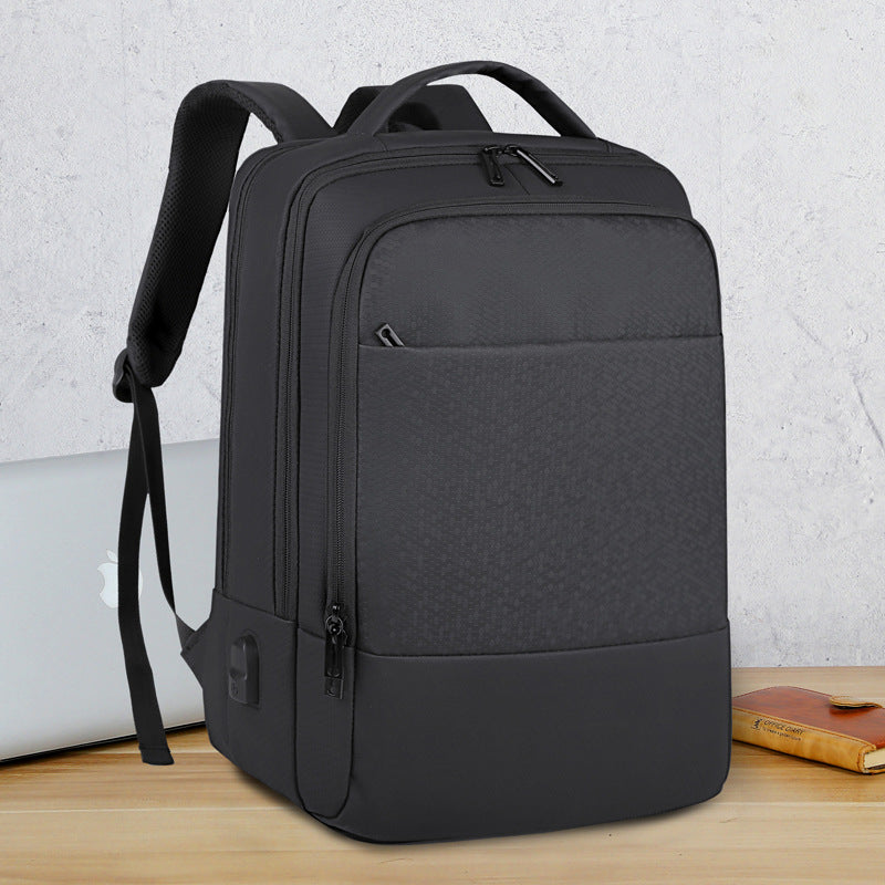 Classic Versatile Luo Waterproof Charging Computer Backpacks