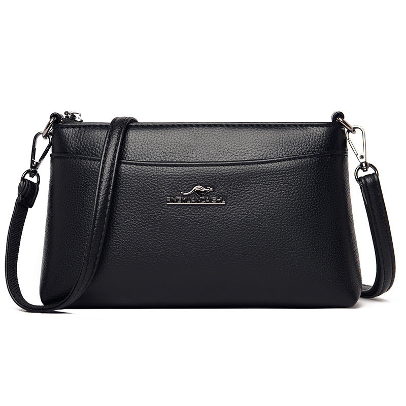 Women's Graceful Mother Soft Leather Fashion Crossbody Bags