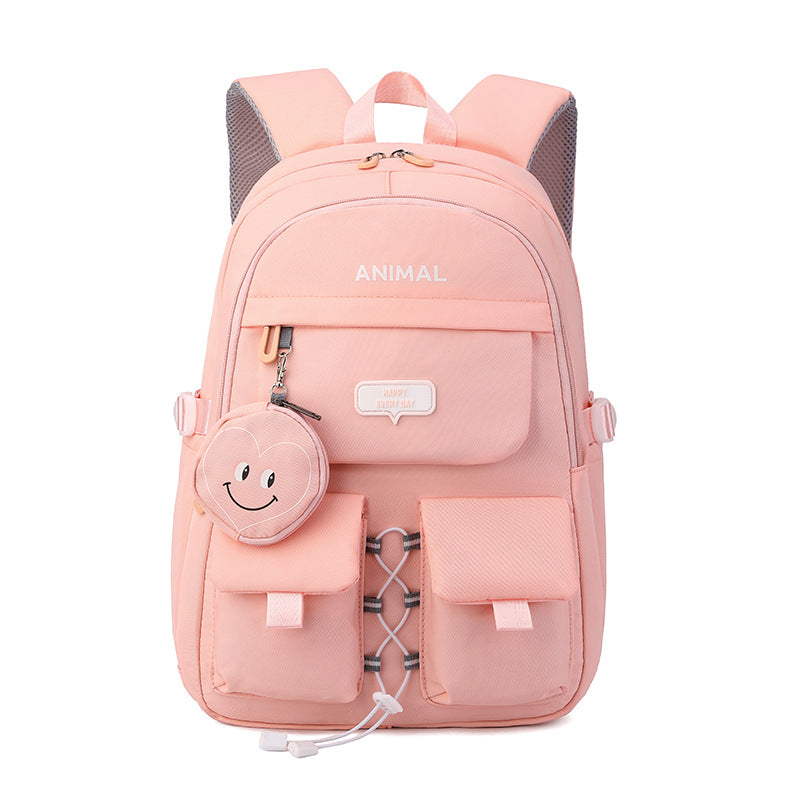 Korean Style High Quality Junior's Large Capacity Middle School Students' Schoolbags