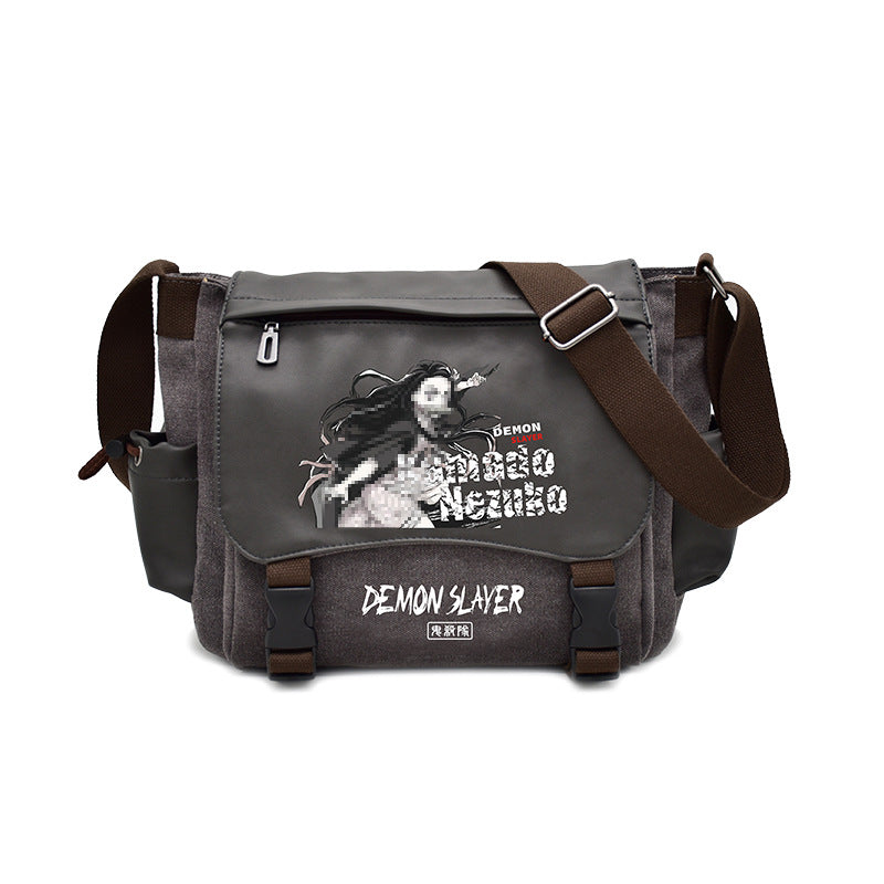 One Piece Human Ghost Blade Totoro Men's Shoulder Bags