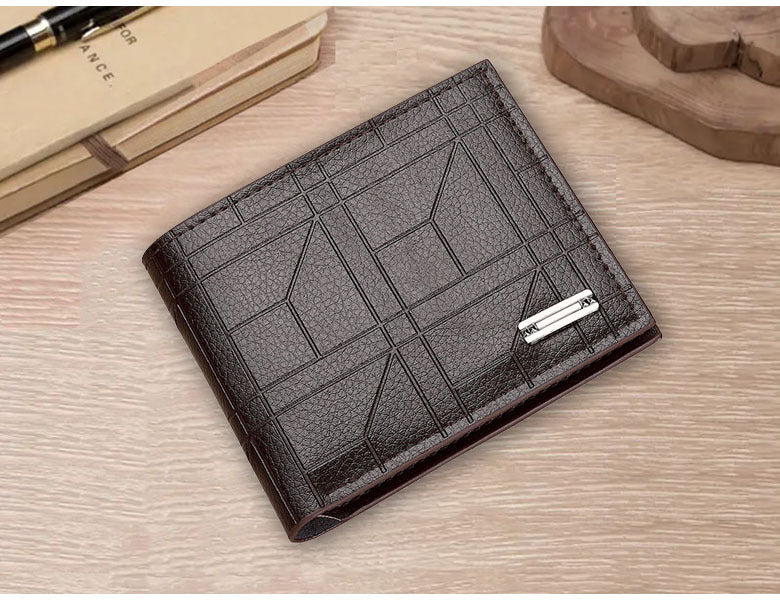 Men's Multiple Slots Certificate Large Capacity Business Men's Wallet