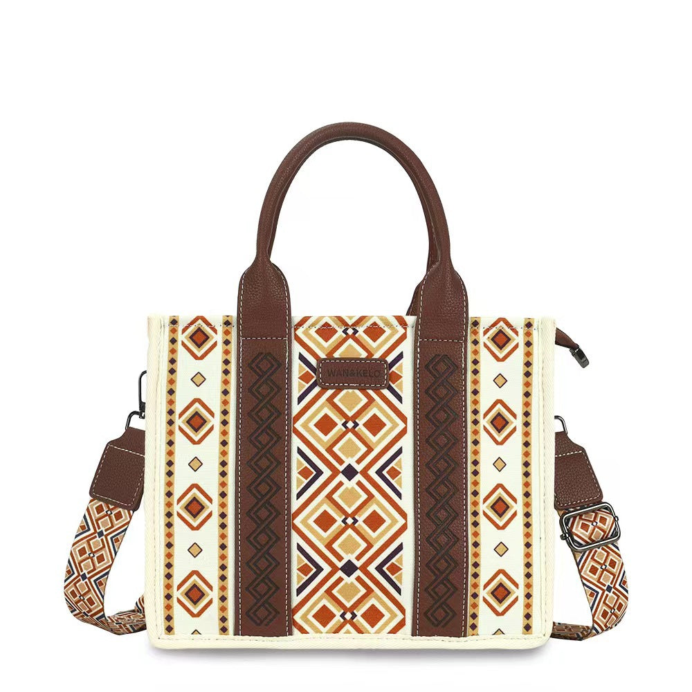Women's Bohemian Retro Popular Lion Ridge Tote Bags