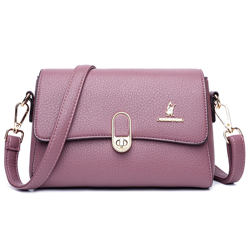 Women's Denis Kangaroo Wedding Celebration Red Soft Handbags