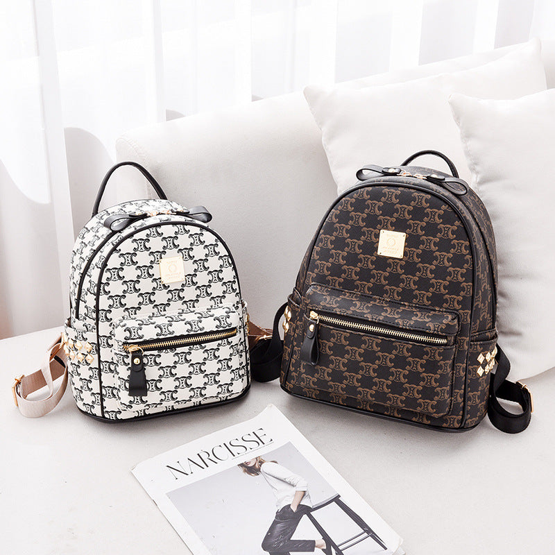 Women's Large Capacity Fashion Street Shot Backpacks