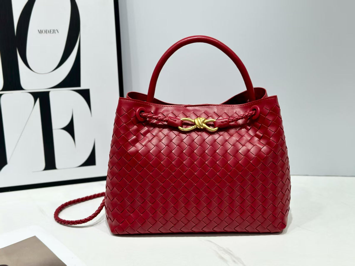 Women's Large Capacity Outing Simple Handmade Woven Women's Shoulder Bag